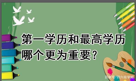 就業(yè)：重要性比較第一學歷和最高學歷 - 腿腿教學網(wǎng)