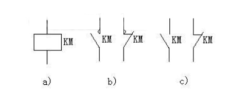 接觸器原理圖符號
