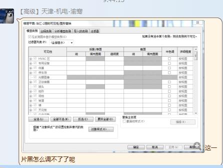 Revit視圖可見性設置VV灰色的無法修改？