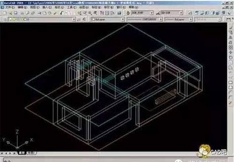 教你如何使用CAD繪制家具的三維立體圖 - BIM,Reivt中文網(wǎng)