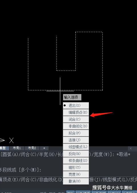 CAD多段線的快速閉合 - BIM,Reivt中文網(wǎng)