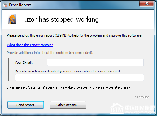 無法啟動(dòng)Fuzor軟件 - BIM,Reivt中文網(wǎng)