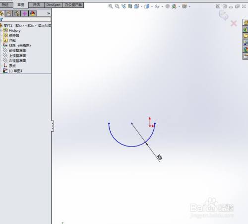 如何在SolidWorks中測(cè)量圓弧的半徑 - BIM,Reivt中文網(wǎng)