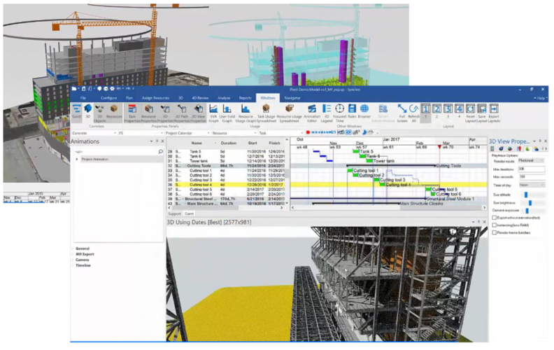 BIM5D教程 | BIM5D施工模擬動(dòng)畫的優(yōu)勢(shì)