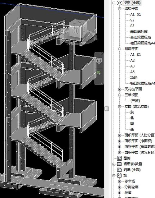 如何在Revit中創(chuàng)建多層樓梯 - BIM,Reivt中文網(wǎng)