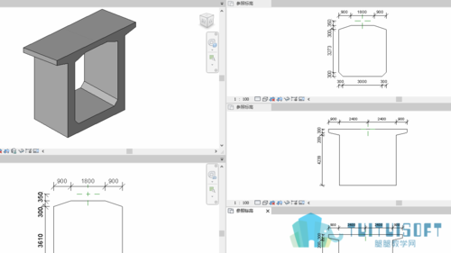 如何在BIM內(nèi)使用輪廓族進(jìn)行建模 - BIM,Reivt中文網(wǎng)