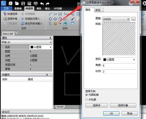 制作CAD自定義填充圖案的方法 - BIM,Reivt中文網(wǎng)