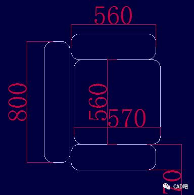 如何在CAD軟件中繪制圓角沙發(fā)？ - BIM,Reivt中文網(wǎng)