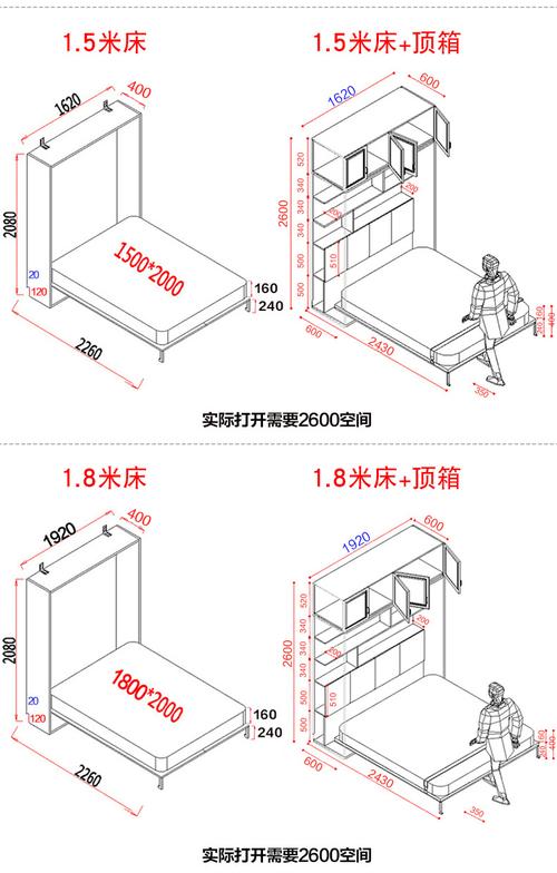 CAD圖紙：隱形床的優(yōu)化設(shè)計(jì) - BIM,Reivt中文網(wǎng)