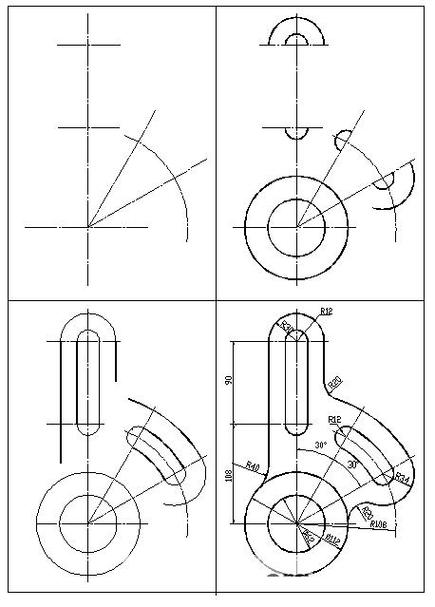 cad繪圖步驟：如何安裝輪架 - BIM,Reivt中文網(wǎng)