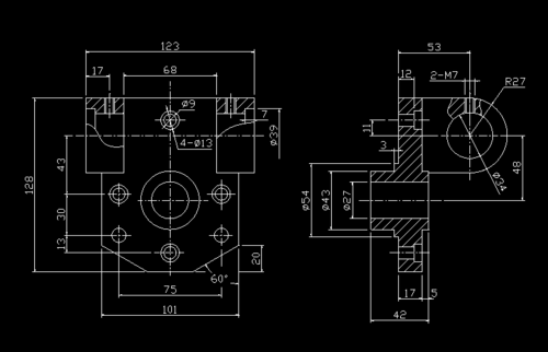 2016年使用AutoCAD進行叉架零件制圖 - BIM,Reivt中文網(wǎng)