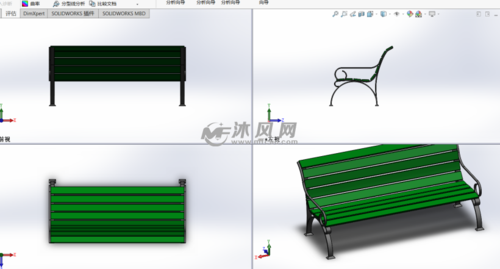 詳解3DSMAX公園長椅建模教程 - BIM,Reivt中文網(wǎng)