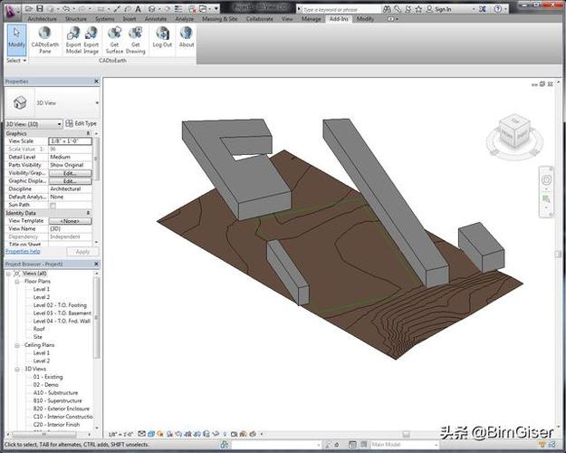 如何使用Revit繪制地形圖 - BIM,Reivt中文網(wǎng)