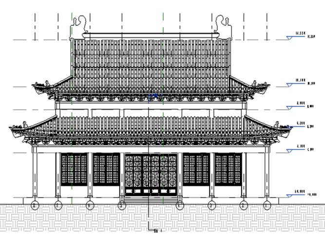 Revit建筑立面圖 - BIM,Reivt中文網(wǎng)