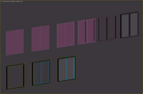 快速學(xué)習(xí)3Dmax固定窗建模技巧，掌握窗戶制作方法及3D渲染技巧 - BIM,Reivt中文網(wǎng)