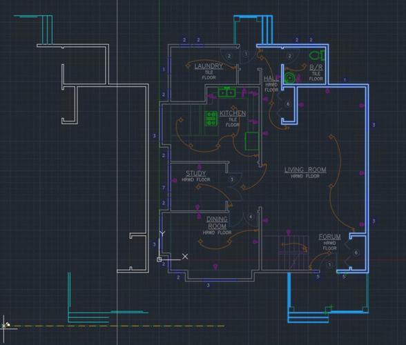 如何繪制CAD2023門磁開關圖例 - BIM,Reivt中文網(wǎng)