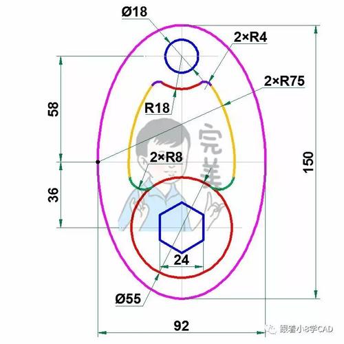 如何在CAD2023中準(zhǔn)確找到橢圓的四個(gè)關(guān)鍵點(diǎn) - BIM,Reivt中文網(wǎng)