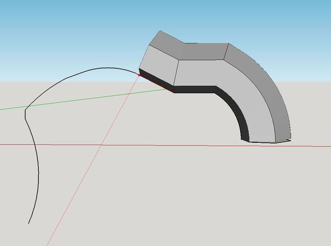 草圖大師的路徑跟隨模型制作技巧 - BIM,Reivt中文網(wǎng)