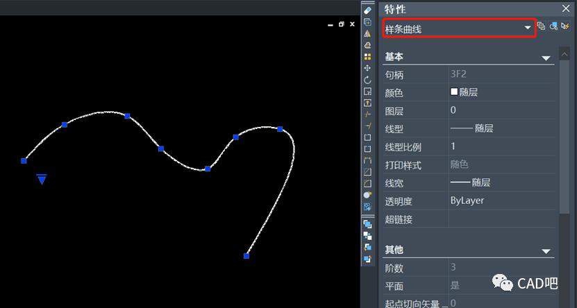 如何有效使用CAD2023中的樣條曲線控制點 - BIM,Reivt中文網(wǎng)