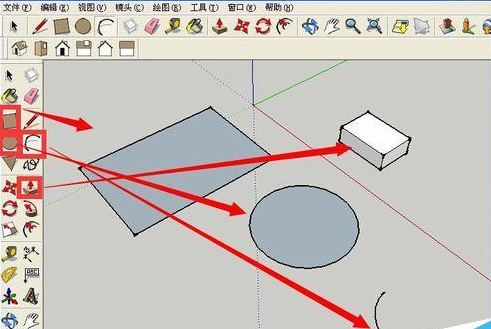 Sketchup選擇物體的操作技巧 - BIM,Reivt中文網(wǎng)