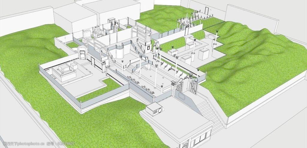 提升SketchUp建筑及景觀模型制作的基本流程 - BIM,Reivt中文網(wǎng)