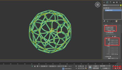 藤條藝術(shù)燈的3DMax多邊形編輯 - BIM,Reivt中文網(wǎng)