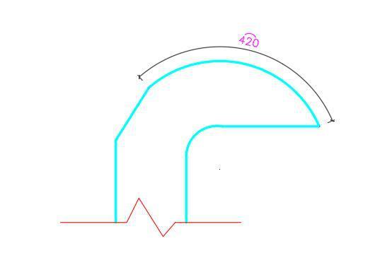 如何在CAD中創(chuàng)建弧長(zhǎng)標(biāo)注 - BIM,Reivt中文網(wǎng)