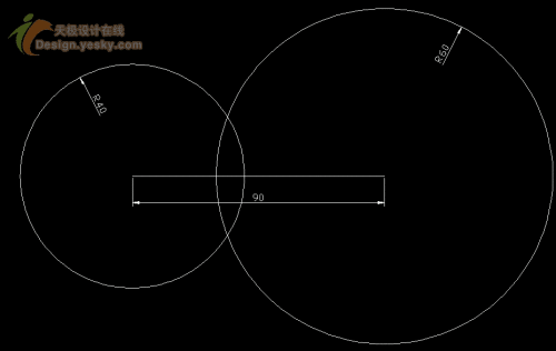 如何繪制CAD中圓的內(nèi)接三角形 - BIM,Reivt中文網(wǎng)