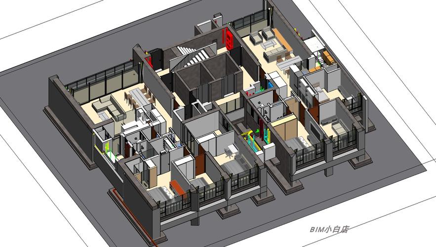 如何在Revit中查看房屋內(nèi)部 - BIM,Reivt中文網(wǎng)