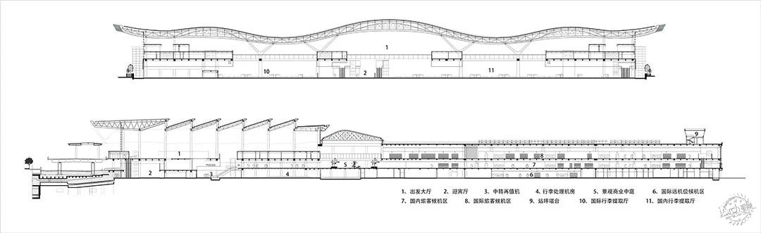 煙臺蓬萊國際機場二期 / 中國建筑西南設計研究院有限公司第23張圖片