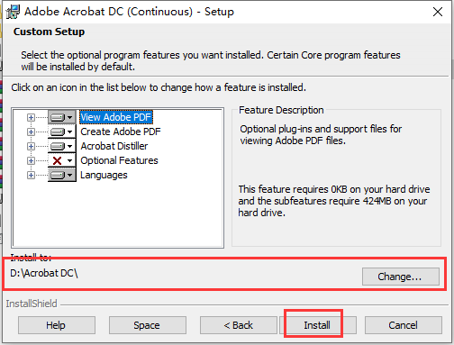 Adobe Acrobat安裝教程步驟