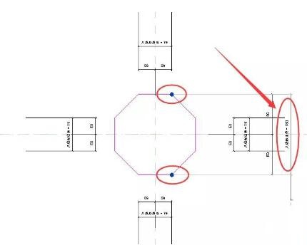 Revit繪制一個(gè)可以參變的八邊形部件的操作方法