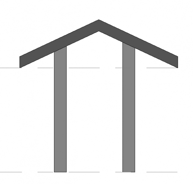 Revit中柱子不能正確附著到屋面的解決方法,Revit,BIM軟件