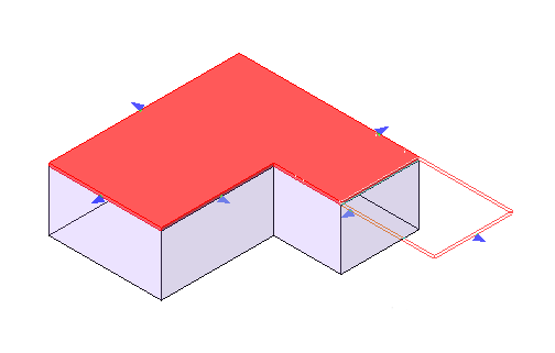 [revit教程]延伸屋頂面